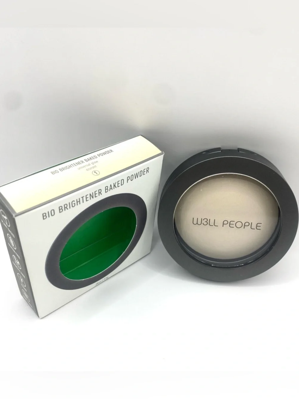 W3LL PEOPLE Bio Brightener Baked Powder‎ Universal Glow Azurant 1